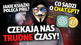 Jaką PRZYSZŁOŚĆ nam szykują Phil Konieczny o CHAT GPT KSIĄŻKI INWESTOWANIE KRYPTO BINANCE [upl. by Akeber]