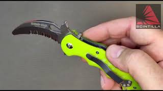 FOX KNIVES FX 599 RESCUE KARAMBIT Scintilla Treviso [upl. by Fillian598]