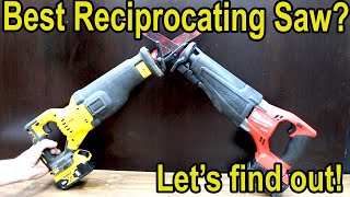 Best Sawzall RECIPROCATING SAW Milwaukee vs DeWalt Makita Ryobi Bauer [upl. by Eniawed]