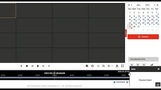 Playback Failed error message in web browser  Hikvision [upl. by Arber341]