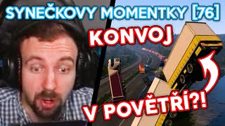 CELÝ KONVOJ VYLETĚL DO POVĚTŘÍ  Synečkovy Momentky 76 [upl. by Dennett635]