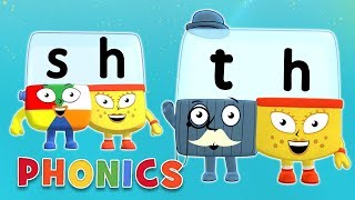 Phonics  Learn to Read  Using the Letter Teams  Alphablocks [upl. by Sloan826]