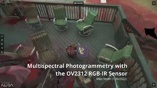 Multispectral Photogrammetry with the OV2312 RGBIR Sensor [upl. by Nomal]