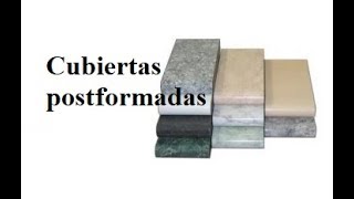 Tutorial para fabricar cubiertas Postformadas [upl. by Charmion]