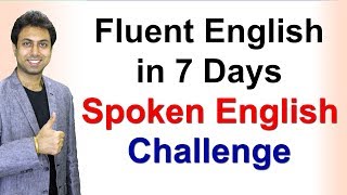 How to Speak Fluent English in 7 Days  Speaking Fluently  Awal [upl. by Dermot]