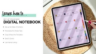 How To Set Up Your New Digital Notebook in Goodnotes [upl. by Procto]