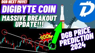 DigiByte Coin Massive Breakout Update  DGB Price Prediction 2024 [upl. by Rochella704]