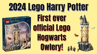 Upcoming Lego Harry Potter  Hogwarts Castle Owlery 76430 [upl. by Etnoj989]