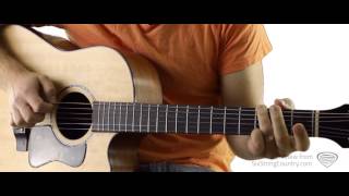 Chicken Fried  Guitar Lesson and Tutorial  Zac Brown Band Intro Included [upl. by Enyawed]