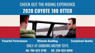 Coyote Boats 180 Otter  The Riding Experience [upl. by Billie295]