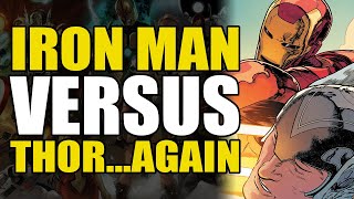 Iron Man vs ThorAgain Thor One Shot Hammerdown  Comics Explained [upl. by Brina]