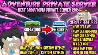 ⭐ADVENTURE PS  FREE ROLE UNLI  GROWTOPIA PRIVATE SERVER TERBARU 2024  BEST GTPS 2024  471⭐ [upl. by Ahsena]