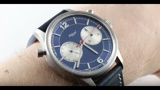 Habring Doppel 3 DOPPEL3TIBLUE Luxury Watch Review [upl. by Coumas]