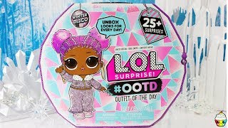 LOL Surprise NEW Winter Disco OOTD Advent Calendar Exclusive Doll [upl. by Molloy]