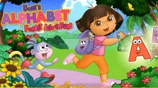 Dora Alphabet Educational GameABC GameHDMovie Game [upl. by Attemaj]