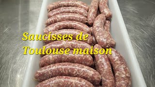 Saucisses de Toulouse maison [upl. by Enimsay]