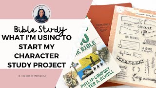 Character Study Project Intro  Bible Study Resources from James Method Co [upl. by Kam]