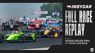 2023 Sonsio Grand Prix at Road America  INDYCAR SERIES Full Race Replay [upl. by Ydnes]