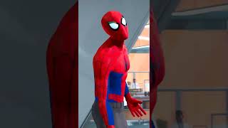 spot the Spot in the first movie ⚫️  SpiderMan Into the SpiderVerse shorts [upl. by Harness995]