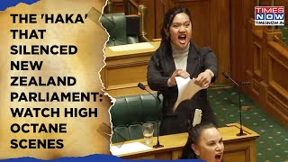 Haka Stuns New Zealand Parliament Watch Youngest MP Rip Bill On Cam  What Is This Maori Tradition [upl. by Eetnwahs492]