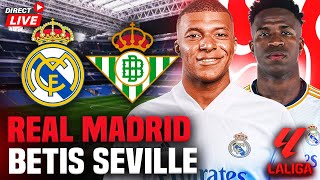 🔴REAL MADRID  BETIS SEVILLE 20  liga [upl. by Jemena]