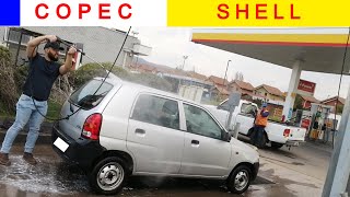 Como lavar un auto en la Copec o Shell AUTOSERVICIO [upl. by Sally]