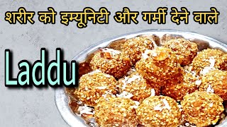 market jese tilli or suji ke laddu 😋 new recipe laddu shorts [upl. by Fifine]