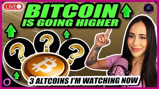 URGENT BLACKROCK PUMPS BITCOIN 3 altcoins Im watching NOW [upl. by Weisman]