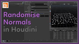 65 Randomise Normals in Houdini [upl. by Malti]