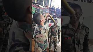 COMMANDO Eat a Snake 🐍 🐍🔥dangerous Short video nsgcommando nsg army parasf shorts yt [upl. by Raynata]