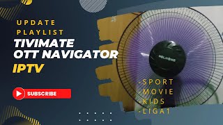 Update playlist tivimate iptv amp ott navigator 2024 terbaru [upl. by Llirret538]