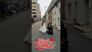 Happy married💐wedding couplegoals youtubeshorts keepsupporting [upl. by Iago]