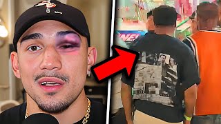 quotHE PUNCHED MEquot Teofimo Lopez Opens Up After Devin Haney Public Altercation [upl. by Accever]