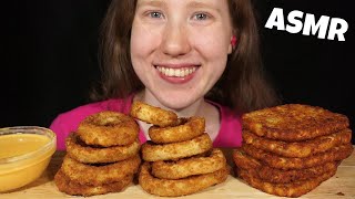 ASMR ONION RINGS amp HASHBROWNS MUKBANG No Talking EATING SOUNDS [upl. by Karisa]