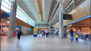 Calgary Airport Arrival  YYC Calgary International Airport Walk  4K🇨🇦 Travel 2024 [upl. by Atarman341]