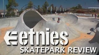 Skatepark Review etnies Skatepark  Lake Forest California [upl. by Rebekah]