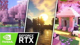 Top 5 RTX Shaders For Minecraft Bedrock 120 [upl. by Dallis978]