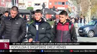 Popullsia e Shqipërisë drejt rënies Qarku i Vlorës me një migrim të brendshëm neto pozitiv [upl. by Diandre551]