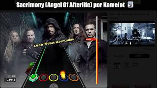 Sacrimony Angel Of Afterlife por Kamelot no Guitar Flash [upl. by Zwiebel]