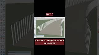 SKETCHUP TOTURIAL  TIPS AND TRICKS LEARN SKETCHUP IN MINUTES sketchups [upl. by Ingemar]