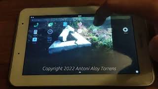 PostmarketOS Phosh 0140 on Samsung Galaxy Tab 2 70 tablet PowerVR SGX 540 GPU [upl. by Oiramad]