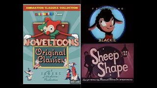 Blackie and Wolfie Sheep Shape  Noveltoons  1946 [upl. by Benedict]