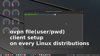 ovpn file  username  password  client setup on every Linux distributions  New Technique [upl. by Gnauq]