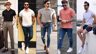 Polo Shirts  How To Wear A Polo Shirt  Polo Shirts Outfit Ideas  Mens fashion 2020  Polo Outfit [upl. by Ogata]