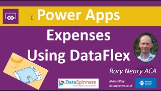 PowerApps Expenses Model Driven App  Canvas App  Power BI using Dataflex Pro [upl. by Chard377]