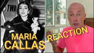 Maria Callas O Mio Babbino Caro Vocal Coach REACTION [upl. by Cyd81]