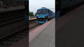 WAG 12 Locomotive with goods train [upl. by Aelaza]