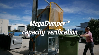 MegaDumper® Lifting Capacity Demo  Simpro [upl. by Bolt]