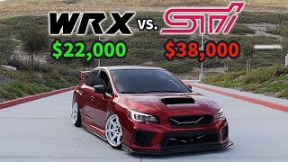 Subaru WRX or STI Is the WRX… BETTER [upl. by Cutler]