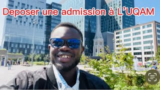 Comment déposer une demande d’admission dans les programmes d’études du cycles de l’UQAM [upl. by Nameloc831]